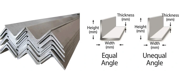 ASTM A276 TP316L Bar angolare in acciaio inossidabile SS 316L DIN1.4404 SS Bar angolare 100*100*10mm 1