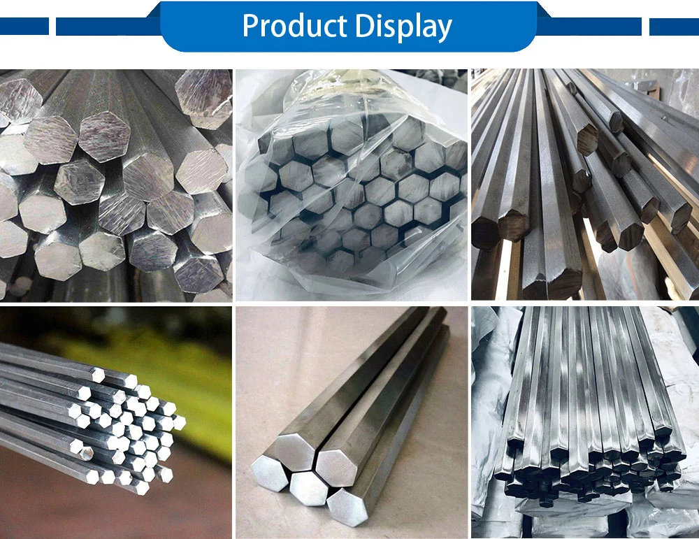 ASTM A276 Barra esagonale di acciaio inossidabile 321 estratta a freddo SUS321 Barra esagonale S15.88 0